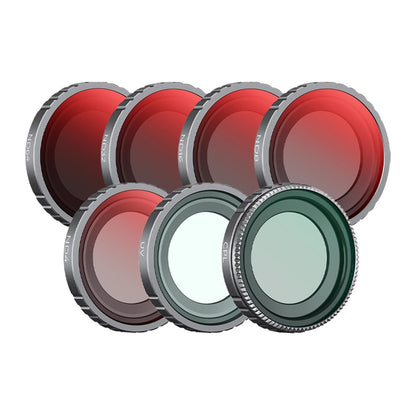 [CLEARANCE] K&F Concept Nano-X Series Optical Glass Lens Filter Kit for Insta360 GO 3 Action Camera, Aluminum Frame & Multi-Layer Protection Coating UV + CPL + ND4 / ND8 + ND16 + ND32 + ND64 - Neutral Density Circular Polarizer Ultraviolet Filters
