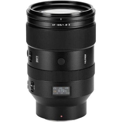 Viltrox AF 135mm  f/1.8 LAB Nikon Z Mount AF Auto Focus Fast Telephoto Prime Lens Full Frame Format with 11-Blade Diaphragm for Dreamy Bokeh, VCM Focus Motor, Multi-Layer no Coating and Weatherproof Resistance