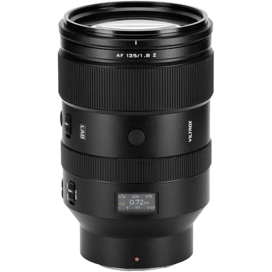 Viltrox AF 135mm  f/1.8 LAB Nikon Z Mount AF Auto Focus Fast Telephoto Prime Lens Full Frame Format with 11-Blade Diaphragm for Dreamy Bokeh, VCM Focus Motor, Multi-Layer Nano Coating and Weatherproof Resistance