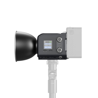 SmallRig RC 100C COB LED Video Light 2700K-10000K RGB with 12 Light Effects, V-Mount Plate, Battery Grip Handle, Light Stand & Mini Bowens Adapter, App / DMX Control for Photography, Filmmaking & Studio Lighting | 5340 | 5377 | 5383 | 5381