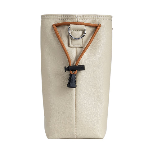 TTArtisan Drawstring Camera Sling Bag Crossbody Shoulder with Splash Proof PU Leather and Flocking Cloth Protection, Extra Pockets, and Removable Strap for DSLR Mirrorless Cameras