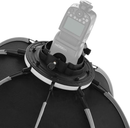 Triopo KS65 (65cm) Portable Octagon Softbox with Honeycomb Grid for Canon Speedlite, Nikon, Yongnuo, and Godox Speedlight - Studio Photography Lighting & Equipment