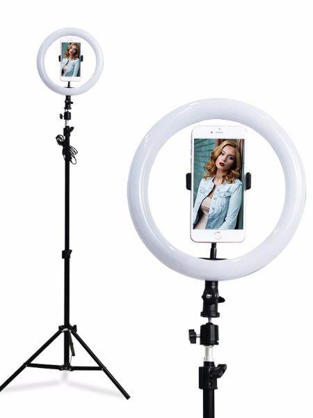 Pxel RK20 LED Ring Light 10-inches 26cm Bi-Color with 200cm 6ft Light Stand