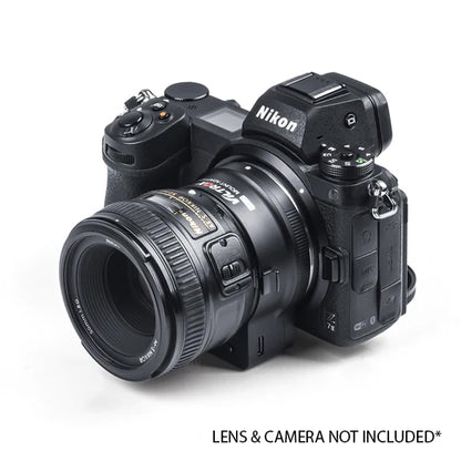 Viltrox NF-Z Auto Focus F-Mount to Nikon Z Camera Mount Adapter with EXIF Transmission VR Lens and Stabilization Support