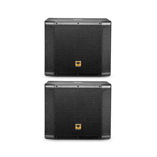 KEVLER SRX-818S 18" 1000W Passive Subwoofer System (PAIR) with 2 SpeakOn Terminals, Multiple Handles, Top and Bottom Pole Mount