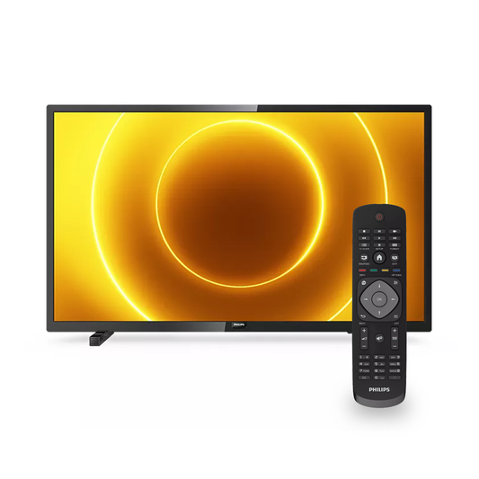 Philips 32" Slim LED TV with Pixel Plus 720p 16:9 HD Resolution, USB Interface for Multimedia Playback, HDMI and EasyLink Connectivity Inputs for Home Entertainment | 32PHD550571
