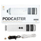 Rode Podcaster Broadcaster Quality Dynamic Cardioid USB Microphone with Internal Pop Shield for Audio and Speech Recording and Broadcasting (White)