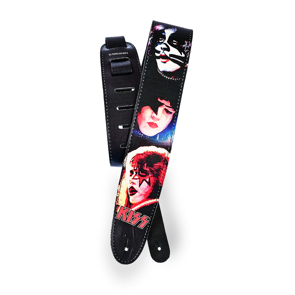 Planet Waves 2.5" The KISS Collection Signature Vinyl Guitar Strap (Available in Different Designs) | 25LK Series