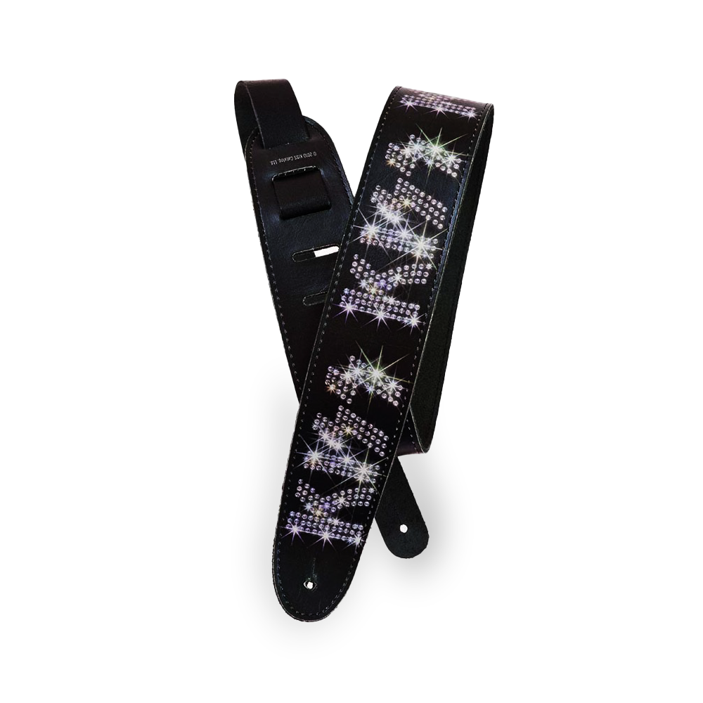 Planet Waves 2.5" The KISS Collection Signature Vinyl Guitar Strap (Available in Different Designs) | 25LK Series