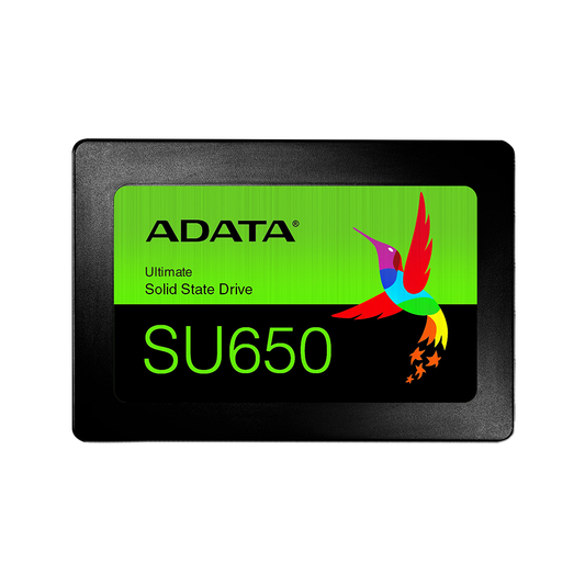ADATA Ultimate SU650 Series 2.5" 120GB 240GB 480GB SATA III SSD Storage Solid State Drive with 520MB/s Max Read Speed for PC Computer and Laptop AD-ASU650SS-120GT-R AD-ASU650SS-240GT-R AD-ASU650SS-480GT-R