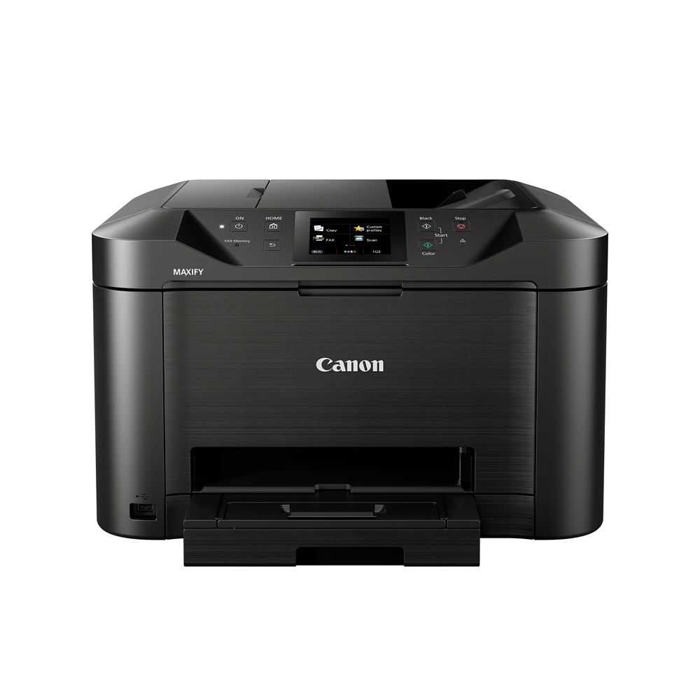 Canon MAXIFY MB5170 High Speed Multi-Function Cartridge Type Printer with Scan, Copy and Fax Function, 250 Max Paper Storage, 1200x1200DPI Resolution, 2-Sided Print and Scan, WiFi and Ethernet Connectivity for Office and Commercial Use