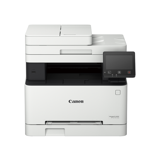 Canon imageCLASS MF643CDW Color Laser Printer with Print, Copy, Scan and Send, 600DPI Printing Resolution, 250 Max Paper Storage, 5" Touch Panel, USB 2.0, WiFi and Ethernet for Office and Commercial Use