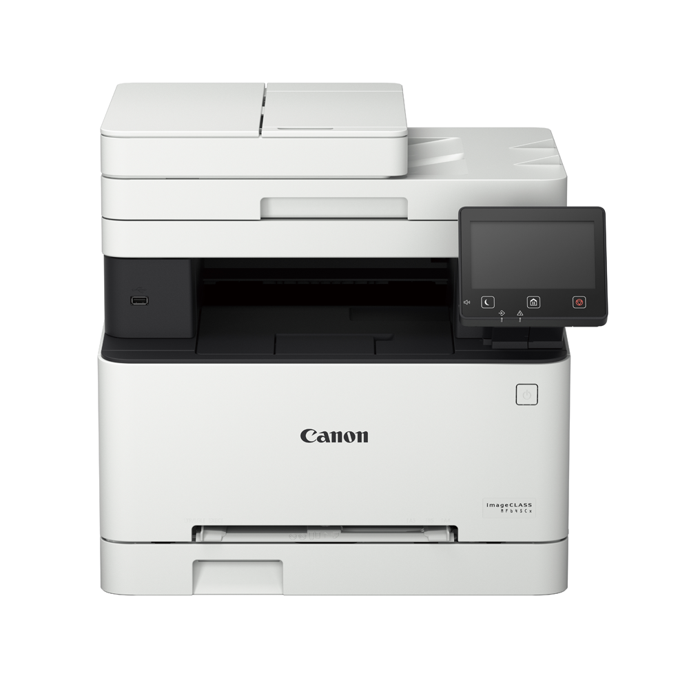 Canon imageCLASS MF645CX Multi-Functional Color Laser Printer with Print, Copy, Scan, Send and Fax, 1200DPI Printing Resolution, 250 Max Paper Storage, 5" Touch Panel, USB 2.0, WiFi and Ethernet for Office and Commercial Use