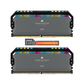 CORSAIR Dominator Platinum iCUE RGB 32GB (16GB x2) DDR5 C40 with 5200MHz Base Speed, Overclockable Speed and AMD Expo Optimized for Ryzen 7000 Processors for Desktop PC (Black) | CMT32GX5M2B5200Z40