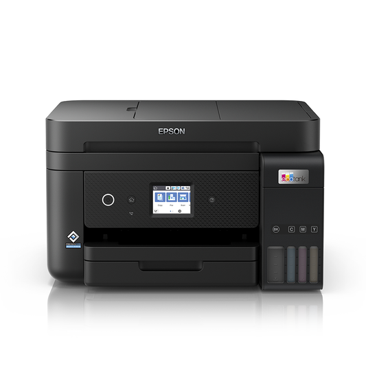 Epson EcoTank L6290 A4 Duplex All-in-One Refillable Ink Tank Borderless Printer with Print, Scan, Copy and Fax Function, ADF Capability, Spill-Free Refilling, USB PC, Wi-Fi and Ethernet Connectivity for Home, Office and Commercial Use
