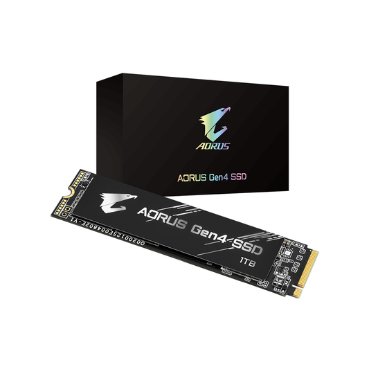 GIGABYTE AORUS 1TB M.2 NVMe Gen 4 SSD Storage Solid State Drive with 5.0GB/s Max Read Performance for Gaming Console PC Computer Laptop GP-AG41TB