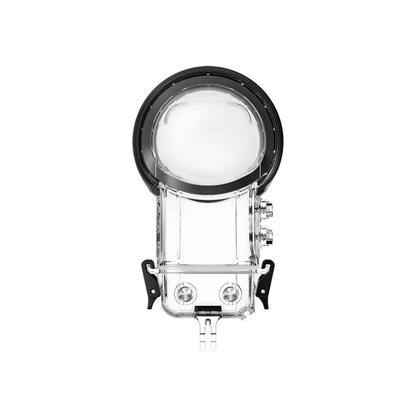 Insta360 X3 Invisible Dive Case - Waterproof Action Camera Case with Up to 164ft (50m) Maximum Depth for Seamless Crystal-Clear Underwater 360° Shots | CINSBAQW