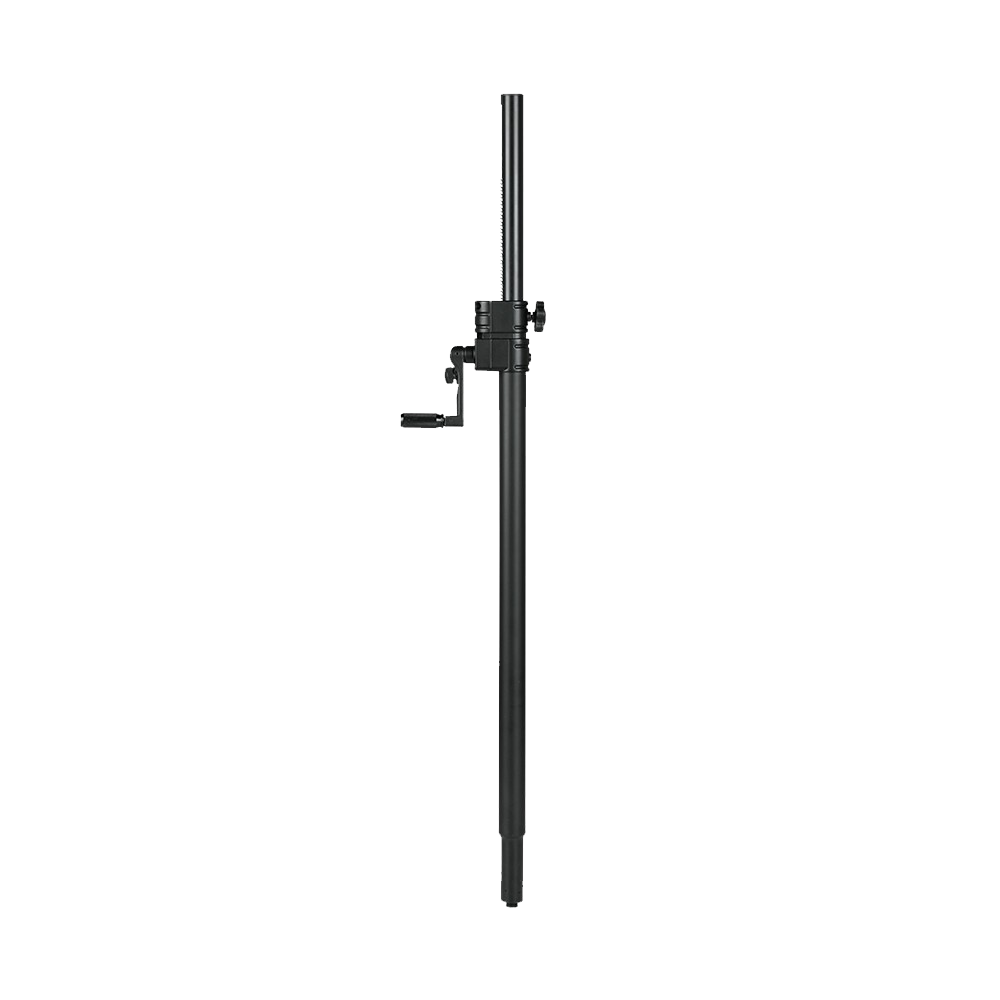 KEVLER SP-2 83cm Extendable Speaker Pole with 147cm Maximum Height, Height Crank Adjustment, Lock Knob and 40kg Max Weight Capacity for Speakers