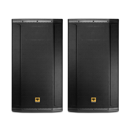 [CLEARANCE] KEVLER SRX-825 Dual 15" 2200W 2-Way Full Range High Powered Passive Subwoofer System (PAIR) with 2 SpeakOn Terminals, Multiple Handles for Large Rooms and Outdoor Use