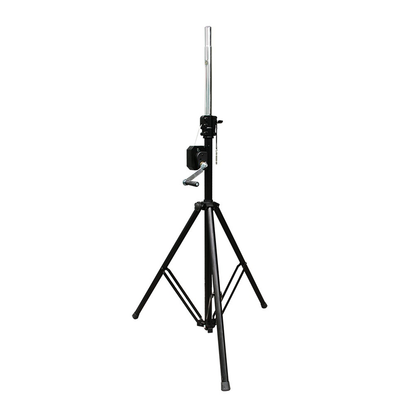 KEVLER SS-8 120cm Extendable Speaker Stand with 260cm Max Adjustable Height, Height Crank Adjustment, Lock Knob and 90kg Max Weight Capacity for Speakers