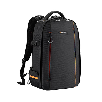 K&F Concept 15L / 18L Nature Wander 05 Waterproof Camera and Drone Backpack Knapsack fits 15.6" Laptop with Padded Dividers, Rain Cover for DSLR / Mirrorless and Other Photography Accessories