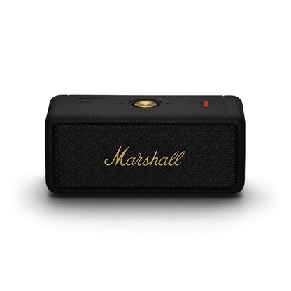 Marshall Emberton II Portable Bluetooth 5.1 Dynamic Speaker with IP67 Water and Dust Resistance, 360 Degree True Stereophonic Sound, 30 Hours Playtime and Iconic Amp-Style Design (Black)
