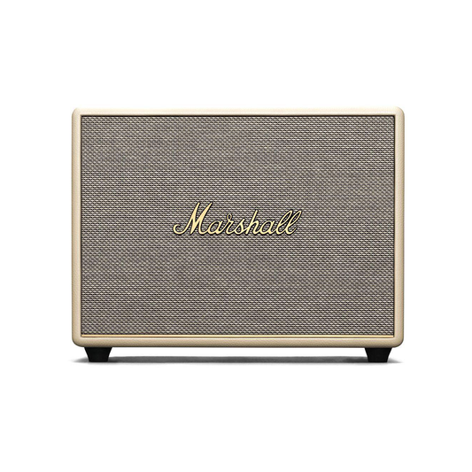 Marshall Woburn III Bluetooth 5.2 Stereo Speaker with 4 Speaker System and Subwoofer, Multi Stream Feature, HDMI, AUX, RCA Inputs and Iconic Amp-Style Design (Cream)
