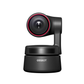 Obsbot Tiny 1080P/4K AI Powered PTZ Webcam with Built-in Omnidirectional Microphones, 150 Degrees Position Tracking, Gesture Control and 2-Axis Gimbal Stabilization