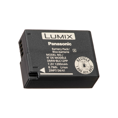 Panasonic DMW-BLC12E Rechargeable Lithium-ion Battery (7.2V, 1200mAh)