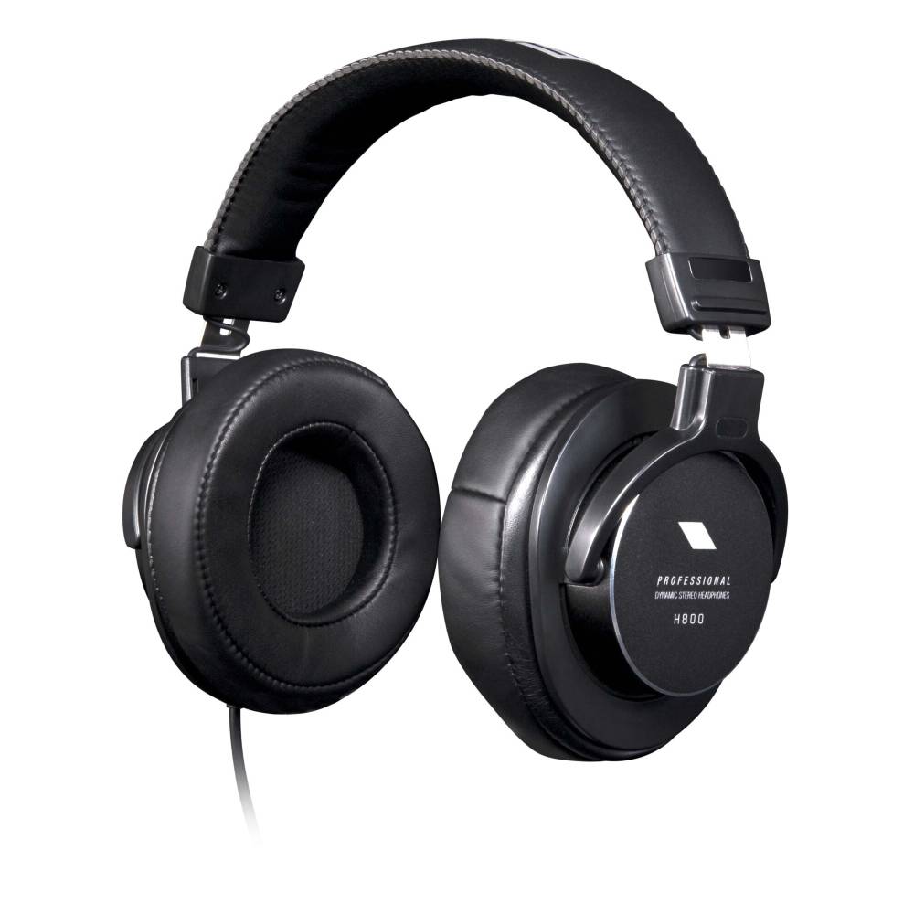 Eikon H800 Circumaural Closed Back Professional Studio Monitor Headphone with 45mm Neodymium Transducers and and 3.5mm Stereo Jack Plug