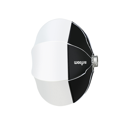 [CLEARANCE] Viltrox Weeylite VP-80 80cm Foldable Round Lantern Lamp Type Softbox Reflector Diffuser with 60cm Depth, Silver Inner Coating and Carrying Case for Weeylite Ninja 200 and 300 LED Light