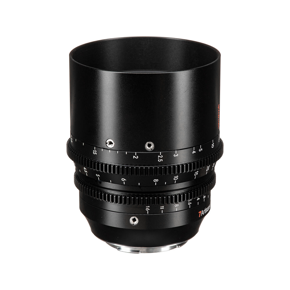 7Artisans Spectrum 85mm T2.0 Full Frame MF Manual Focus Prime Cine Lens with Cinema Grade 0.8 MOD Focus and Iris Gears for Leica L Mount Mirrorless Cameras