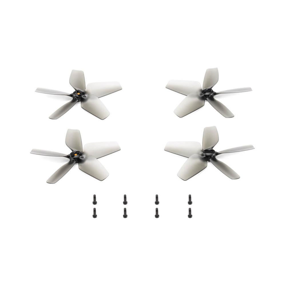 DJI Avata Drone 4pcs 5-Bladed Replacement Propellers with 8 Included Screws