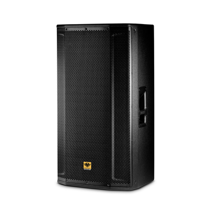 [CLEARANCE] KEVLER SRX-825A 15" 2200W Dual Full Range 2-Way High Powered Active Subwoofer Speakers (PAIR) with Built-in Class D Amplifier, 2 SpeakOn Terminals, Multiple Handles for Large Rooms and Outdoor Use