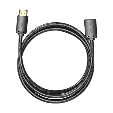 Vention 4KHD/60Hz Gold Plated Male to Female HDMI 2.0 Extension Video Cable (1M) | AHCB