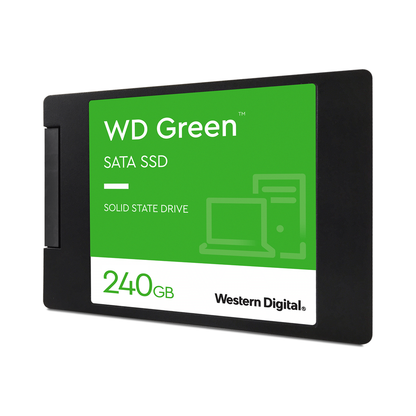 Western Digital WD Green 2.5" 240GB 480GB 1TB SATA III SSD Solid State Drive Storage with 545MB/s Max Sequential Read Performance for PC Computer and Laptop WDS240G3G0A WDS480G3G0A WDS100T3G0A