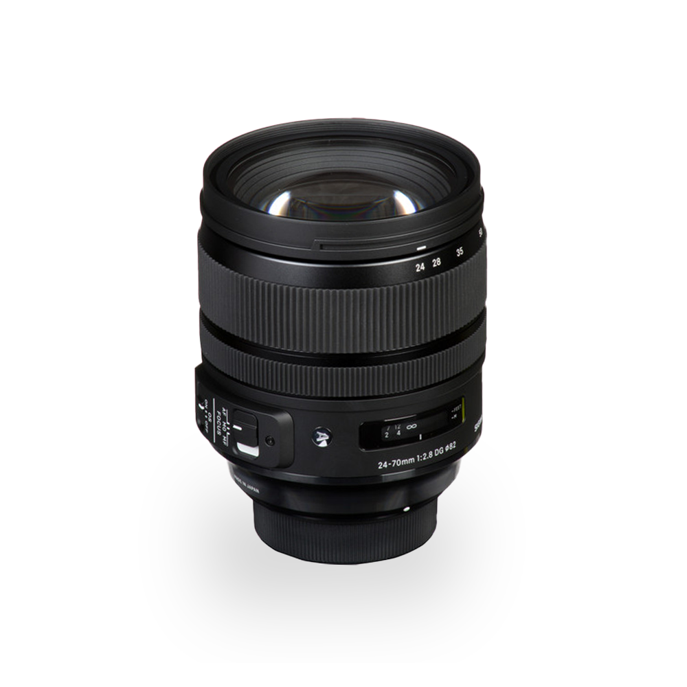 Sigma 24-70mm f/2.8 DG OS HSM Art Zoom Lens for Nikon F-Mount DSLR Cameras | 576955