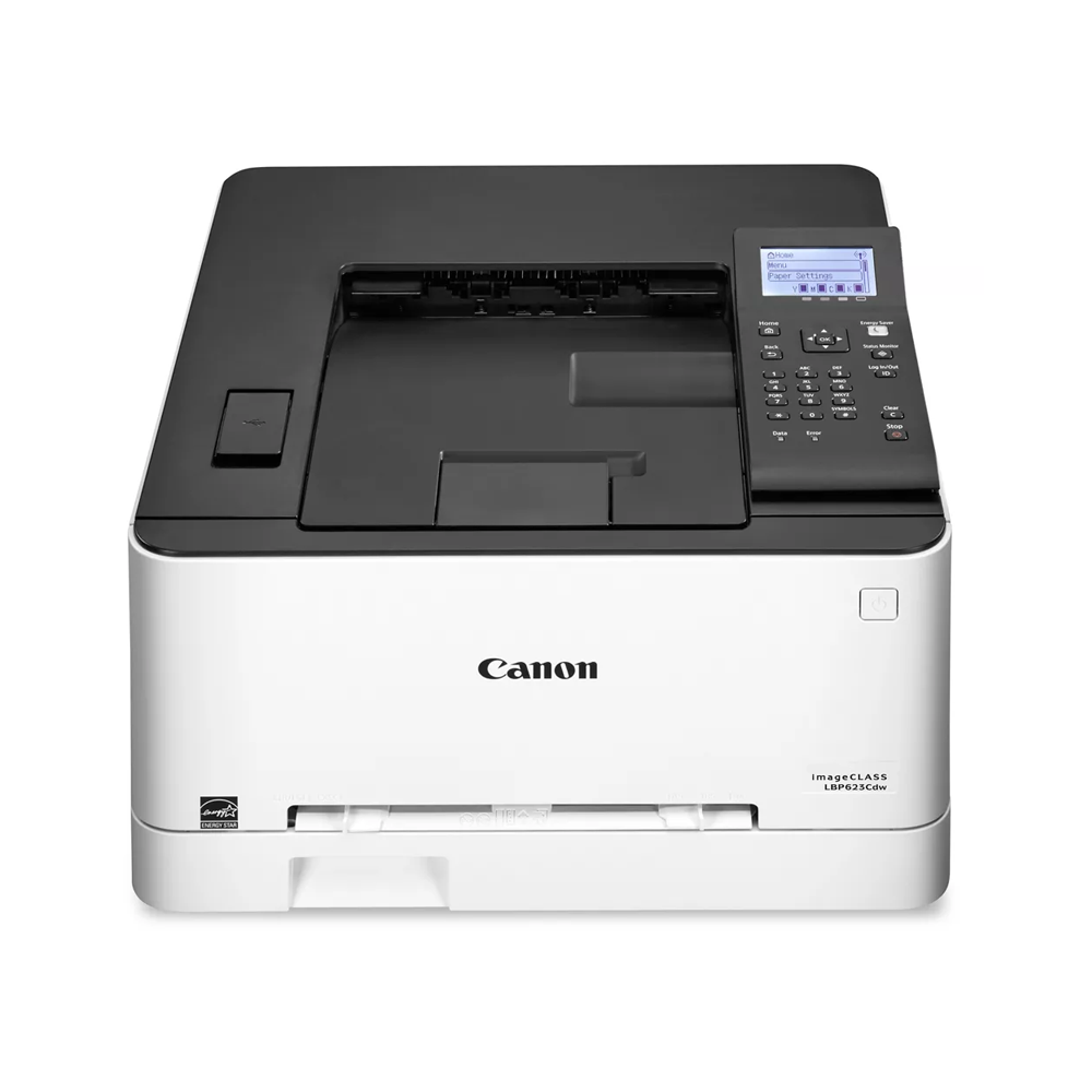 Canon imageCLASS LBP623CDW Wireless Laser Printer with 1200DPI Printing Resolution, Double Sided Printing, 250 Max Sheets, 5-Line LCD Display, WiFi and Ethernet Connectivity for Office and Home Use
