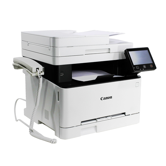 Canon imageCLASS MF645CX Multi-Functional Color Laser Printer with Print, Copy, Scan, Send and Fax, 1200DPI Printing Resolution, 250 Max Paper Storage, 5" Touch Panel, USB 2.0, WiFi and Ethernet for Office and Commercial Use
