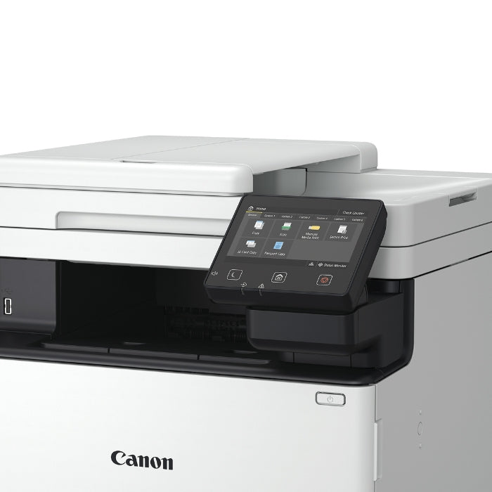 Canon imageCLASS MF752CDW Color Laser Printer with Print, Copy, Scan and Send, 600DPI Printing Resolution, 850 Max Paper Storage, 5" Touch Panel, USB 2.0, WiFi and Ethernet for Office and Commercial Use