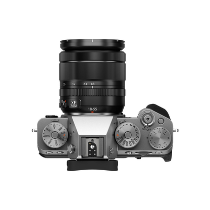 FUJIFILM X-T5 Body with XF 16-80mm f/4 OIS WR / 16-50mm f/2.8-4.8 R LM WR / 18-55mm f/2.8-4 R LM OIS Lens Mirrorless Camera Kit with 40MP APS-C X-Trans CMOS 5 HR BSI Sensor, X-Processor 5, and 7-Stop In-Body Image Stabilization