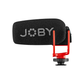 JOBY Wavo Super Cardioid Type Vlogging Microphone with Electret Condenser Capsule, 3.5mm TRS/TRRS connection, 1/4"-20 Tripod and Cold Shoe Mount for Cameras and Mobile Phones | 1675