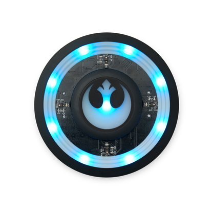 KANO Star Wars: The Force Motion Control Coding Kit with Active Motion Sensors, Easy Step-by-Step Handbook, LED Light Effects, Built-in Speaker, Mobile App Support, Wireless and Bluetooth Connectivity