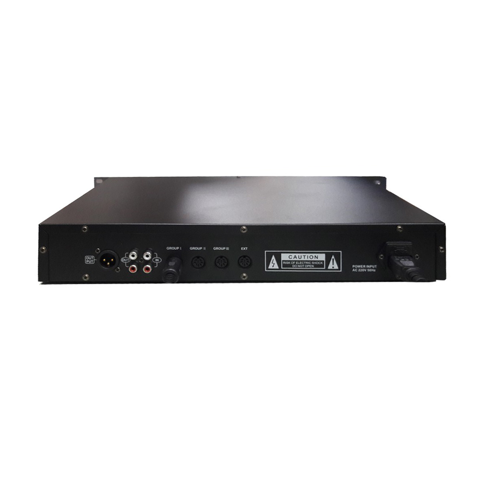 KEVLER QM-900 Conference System with 60 Units Max Group Management, Master Volume Control, Record & Play Function, USB/SD Card Support, Rack Stackable Unit and Output Level LED Indicator for Business Audio Use