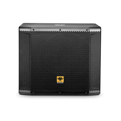 KEVLER SRX-818SA 18" 1000W Active Subwoofer Speaker System (PAIR) with Built-In Class D Amplifier, Tuner Knobs, XLR Line In/Out, Multiple Handles with Top and Vertical Pole Mounting Port