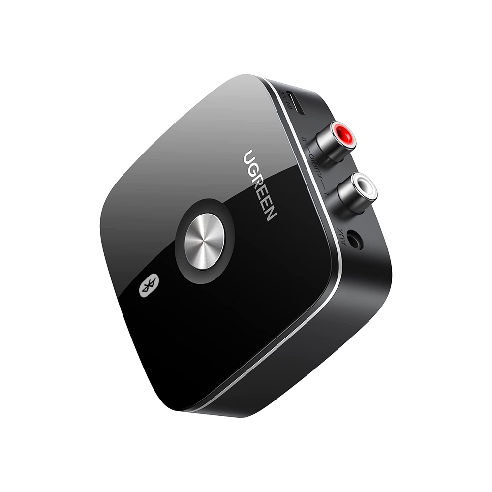 UGREEN Bluetooth 5.0 Wireless Audio Receiver/Transmitter, 3.5mm Aux Audio  Adapter for TV Car Headphones