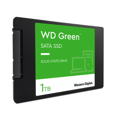 Western Digital WD Green 2.5" 240GB 480GB 1TB SATA III SSD Solid State Drive Storage with 545MB/s Max Sequential Read Performance for PC Computer and Laptop WDS240G3G0A WDS480G3G0A WDS100T3G0A