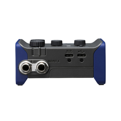 Zoom AMS-24 / AMS-44 Portable 4-Channel USB Audio Interface with XLR/TRS Combo Input Jack, Switchable Inputs, Stereo Link, 3.5mm Headphone Outputs, USB-C Interface and AA Battery Operation for Musicians AMS 24 AMS 44
