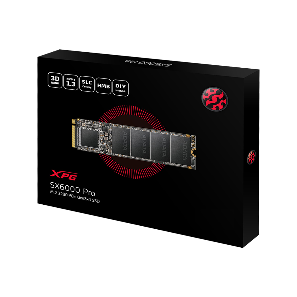 ADATA XPG ASX6000 PRO Series 256GB 512GB 1TB M.2 NVMe Gen 3 SSD