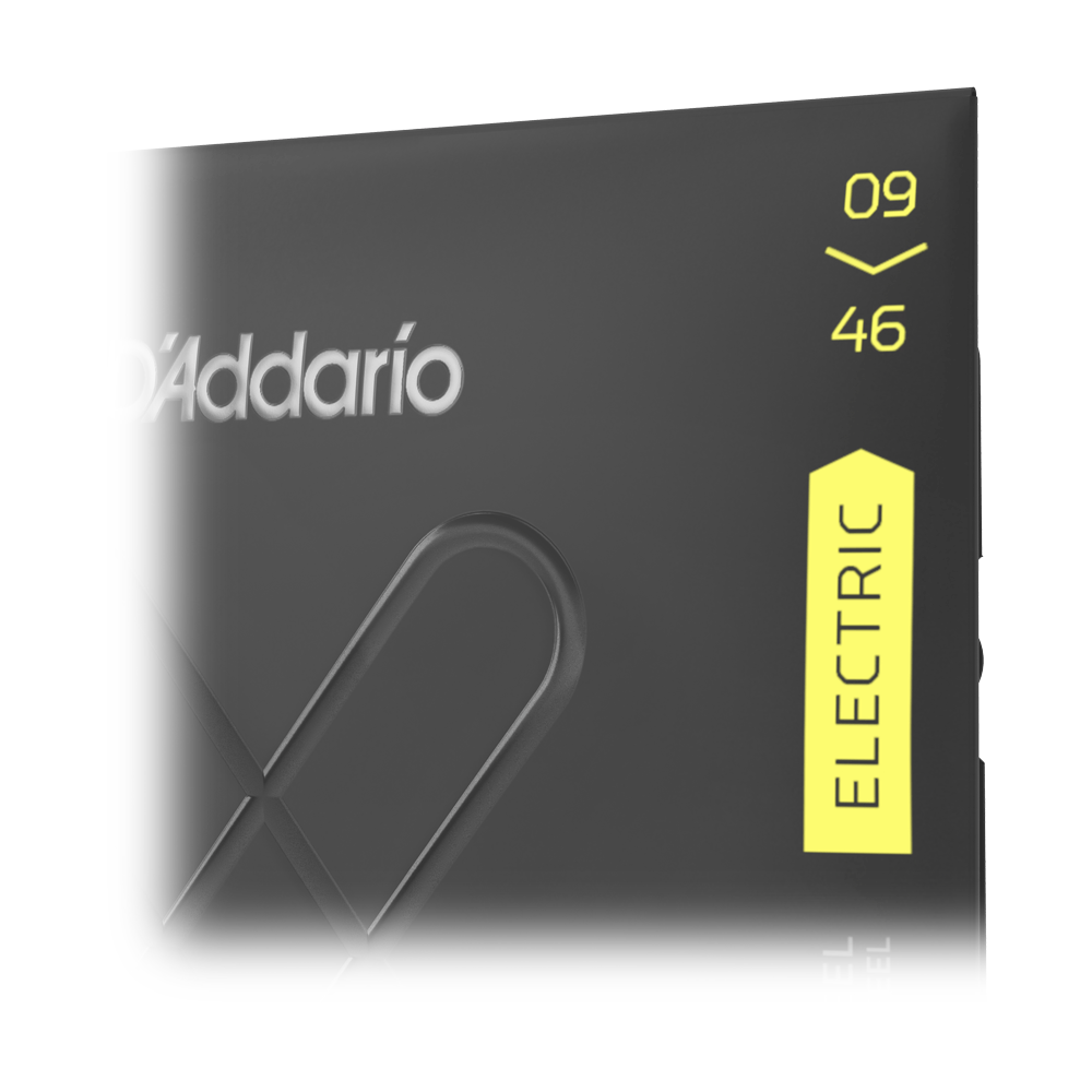 D'Addario XT Super Light Top/Regular Bottom Coated Electric Guitar String Set with Nickel Steel Core for Low-End Tones (.009-.042) | XTE0946
